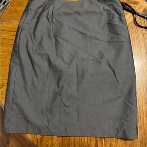 Dress Barn Charcoal Pencil Skirt